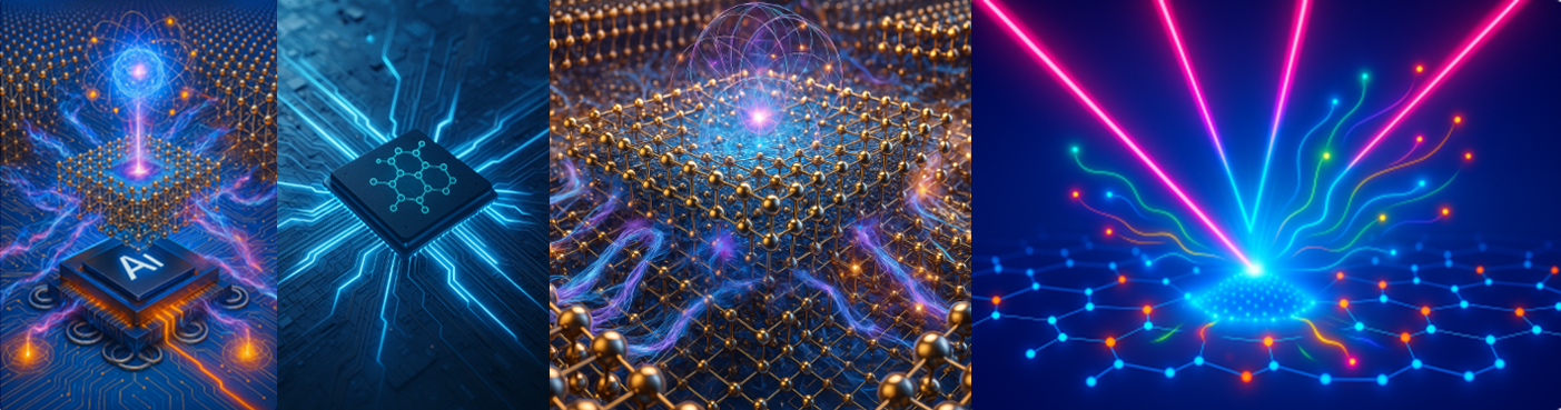 Designer MOVPE for vdW heteroepitaxy​, 2D vdW quantum wells (QWs)​, Coherent multi-quantum wells (MQWs), Imbedded vdW quantum wires (QWis), Moire QWs, Imbedded vdW quantum dots (QDs), Chiral QWs